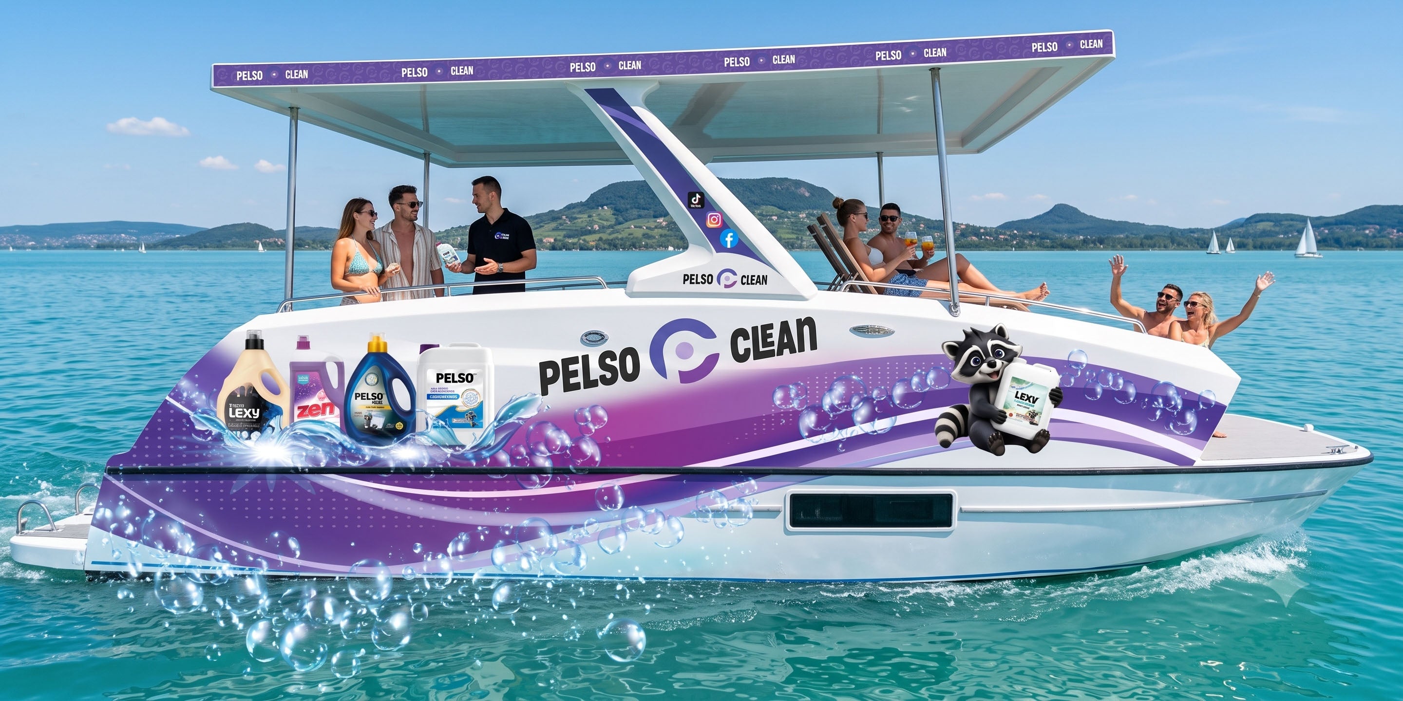 Pelso Clean balatoni hajózás